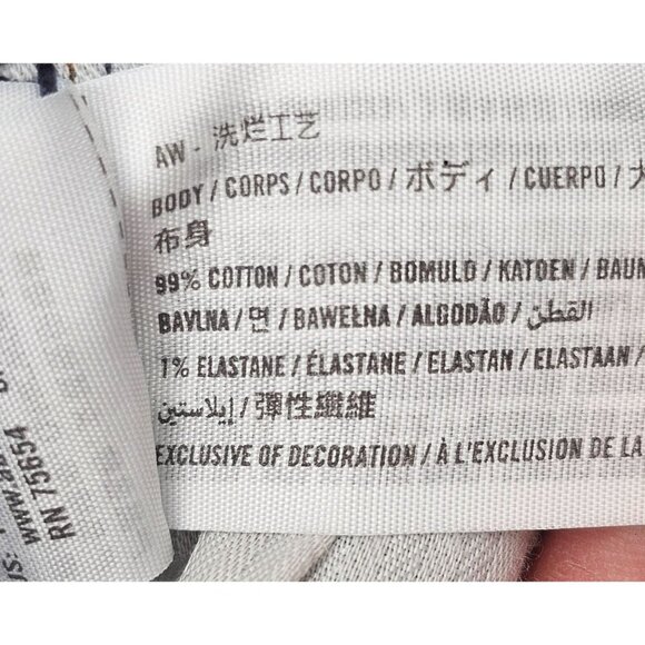 Women's - Abercrombie & Fitch The Mom High Rise Shorts, Size 00 - Picture 4 of 5